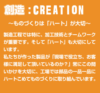 創造：CREATION